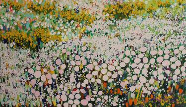 Print of Abstract Expressionism Garden Paintings by Francisca Valdes