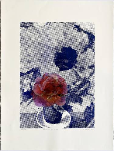 Print of Pop Art Floral Printmaking by KATHY KISSIK