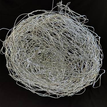 Original Abstract Expressionism Abstract Sculpture by Claudia Lugo