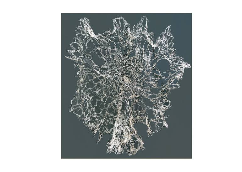 Original Abstract Sculpture by Claudia Lugo