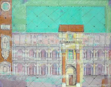 Original Figurative Architecture Paintings by Ulrich Hartig