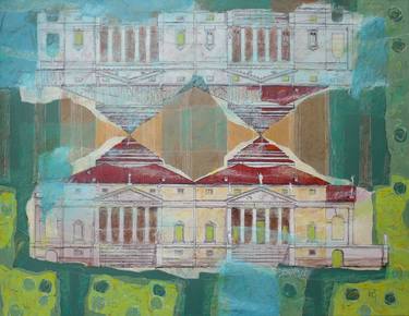 Original Architecture Paintings by Ulrich Hartig