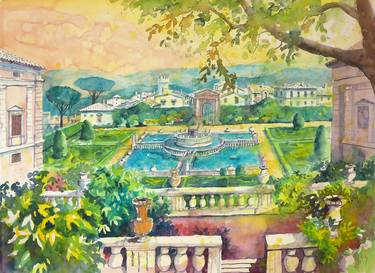 Original Garden Paintings by Ulrich Hartig