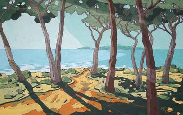 Original Beach Paintings by Ulrich Hartig