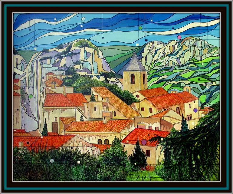 Original Landscape Painting by Alain FAURE