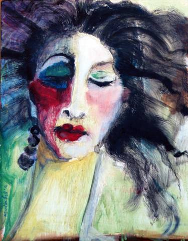 Original Expressionism Women Paintings by Marika Bell