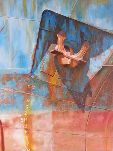 Original Realism Transportation Paintings by Michel Godard