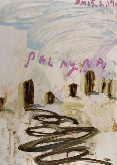 Saatchi Art Artist Philip Maltman; Paintings, “Palmyra 15.2.19” #art