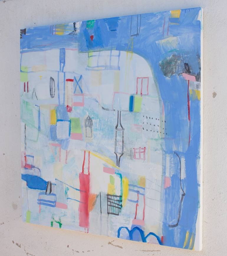 Original Abstract Expressionism Abstract Painting by Duealberi Studio