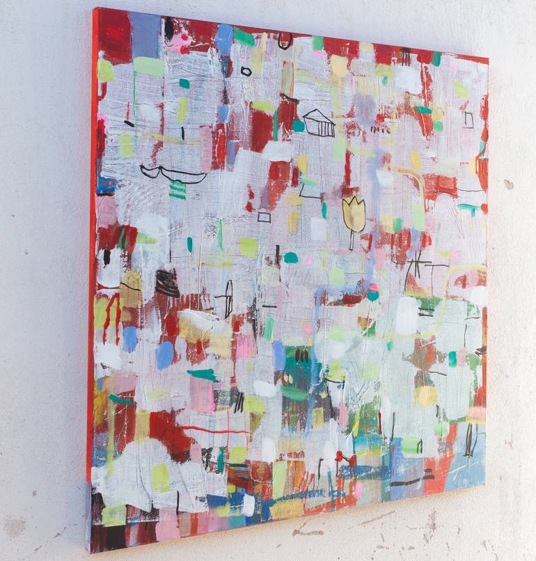 Original Abstract Expressionism Abstract Painting by Duealberi Studio