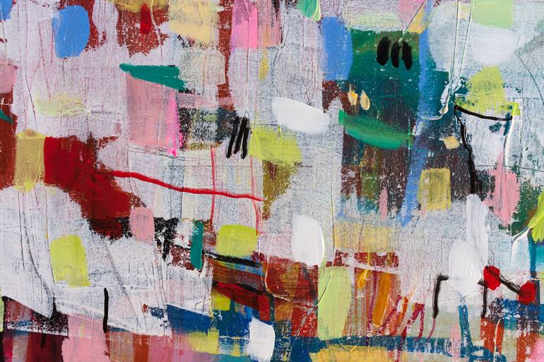 Original Abstract Expressionism Abstract Painting by Duealberi Studio