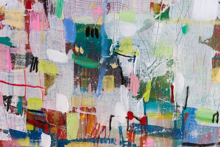 Original Abstract Expressionism Abstract Painting by Duealberi Studio