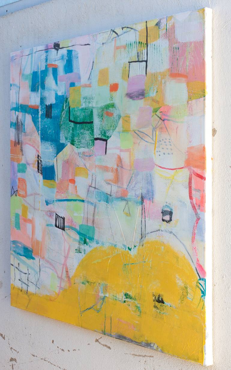 Original Abstract Expressionism Abstract Painting by Duealberi Studio