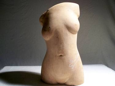 Original Figurative Nude Sculpture by Andreas et Marie-Pierre Liquette-Gorbach