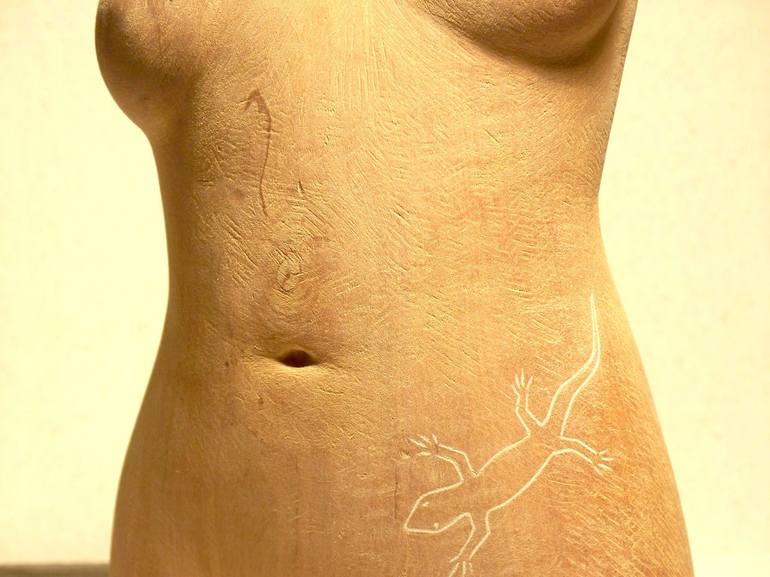 Original Figurative Nude Sculpture by Andreas et Marie-Pierre Liquette-Gorbach