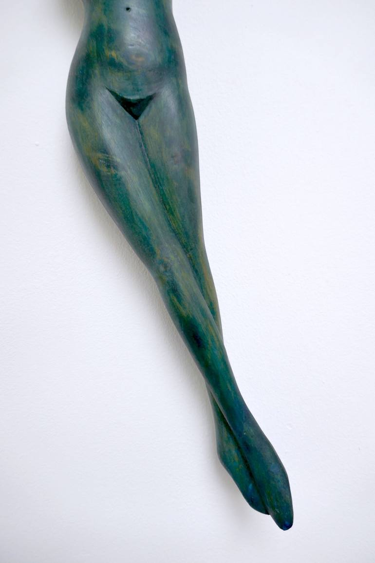 Original Figurative Nude Sculpture by Andreas Et Marie-Pierre Liquette-Gorbach