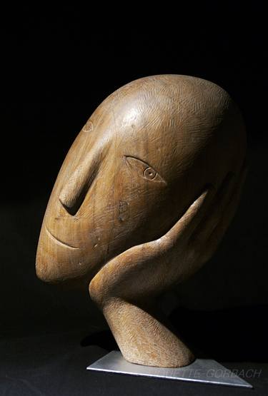 Original Figurative Men Sculpture by Andreas et Marie-Pierre Liquette-Gorbach