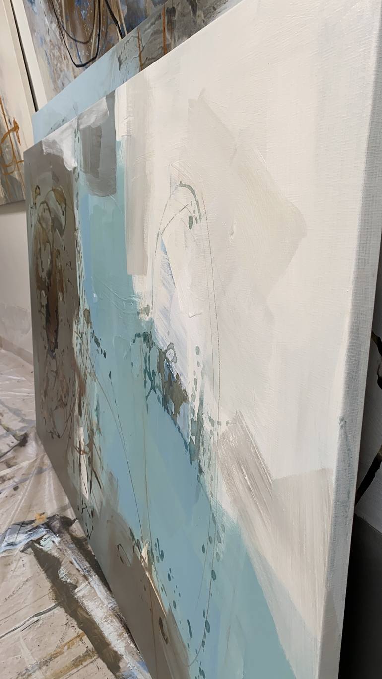 Original Contemporary Abstract Painting by Macarena Salinas