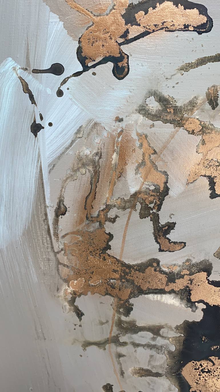 Original Contemporary Abstract Painting by Macarena Salinas