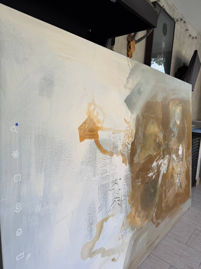 Original Contemporary Abstract Painting by Macarena Salinas