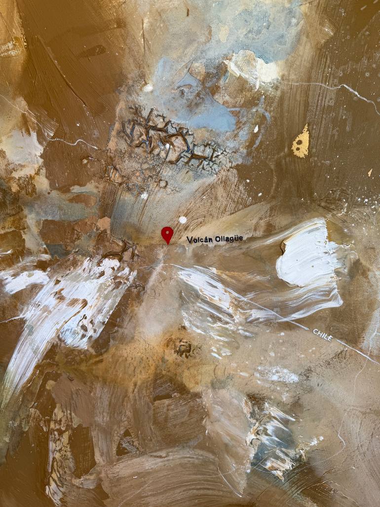 Original Contemporary Abstract Painting by Macarena Salinas