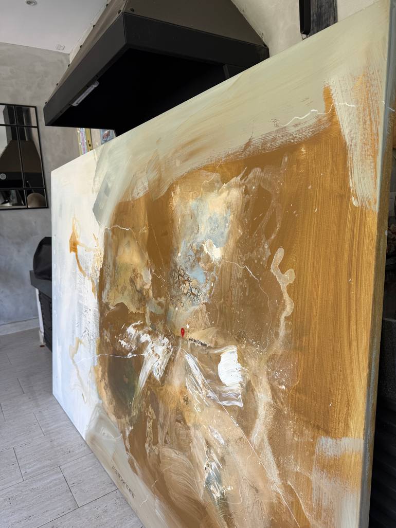 Original Contemporary Abstract Painting by Macarena Salinas