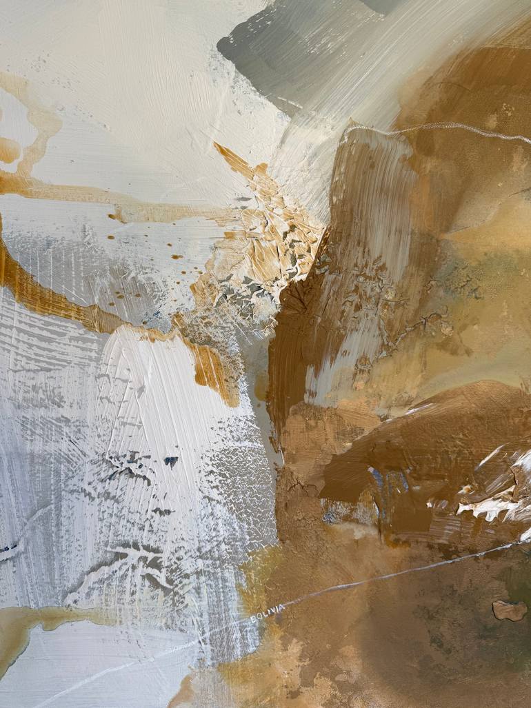 Original Contemporary Abstract Painting by Macarena Salinas