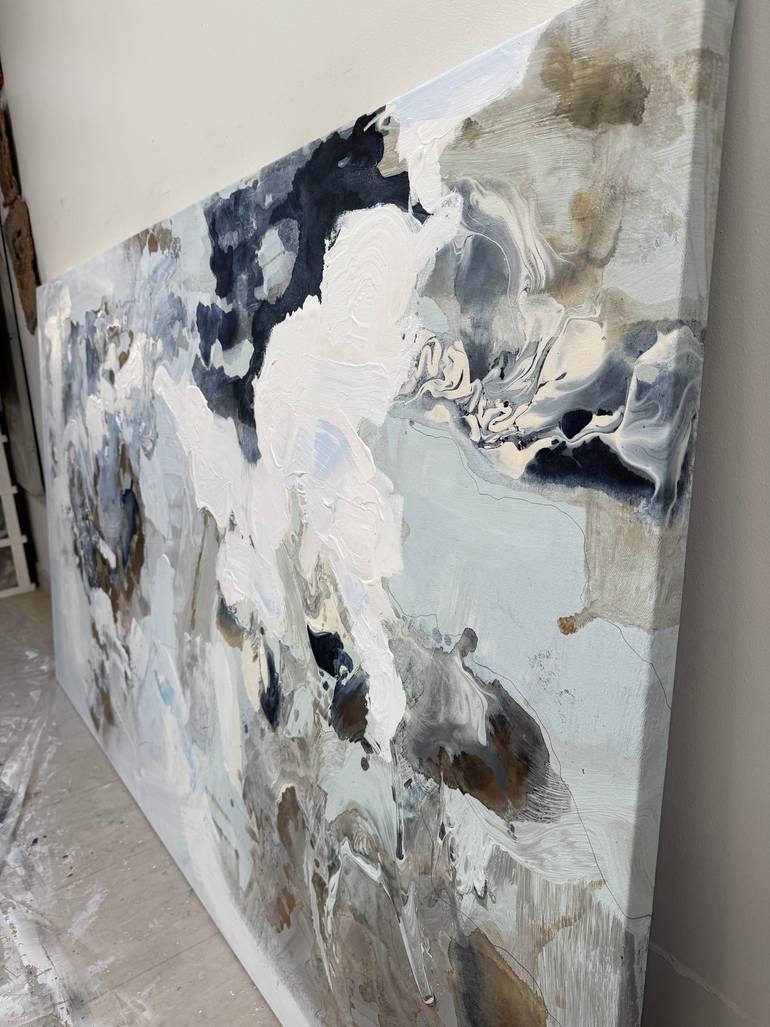 Original Contemporary Abstract Painting by Macarena Salinas