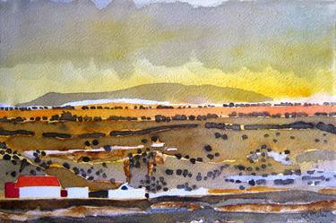 Original Modern Landscape Paintings by Lesley Giles