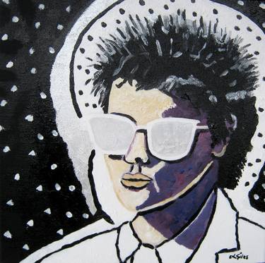 Print of Figurative Pop Culture/Celebrity Paintings by Lesley Giles