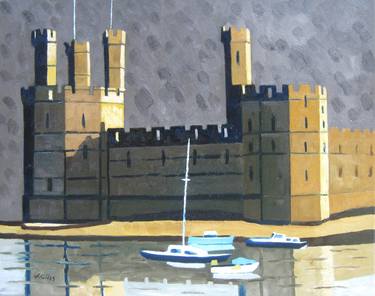 Print of Modern Places Paintings by Lesley Giles