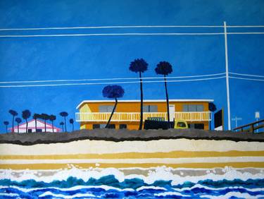 Original Beach Paintings by Lesley Giles