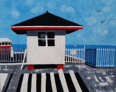 Original Architecture Paintings by Lesley Giles