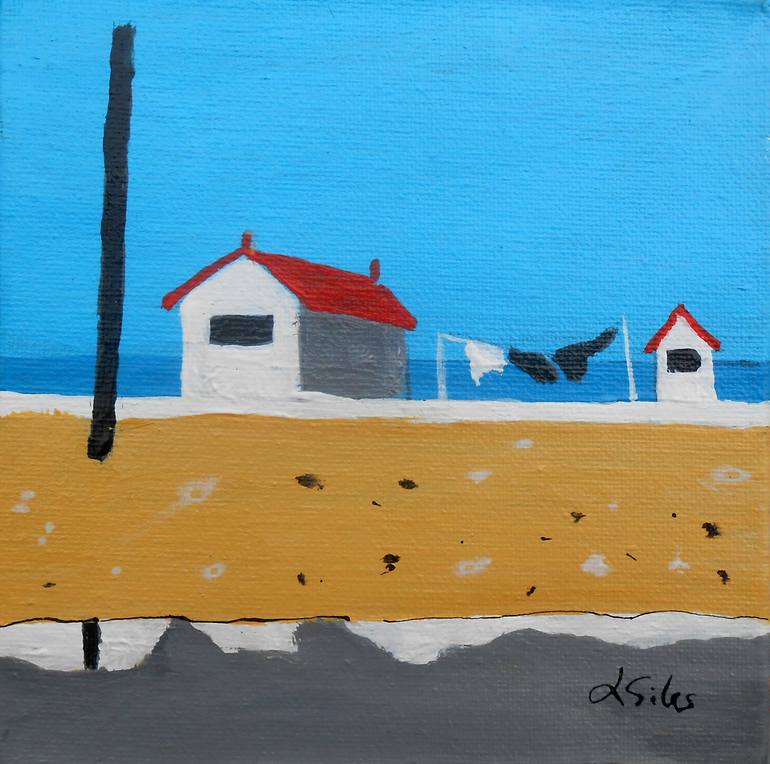 Hoopers Island Washing 3 Painting by Lesley Giles Saatchi Art