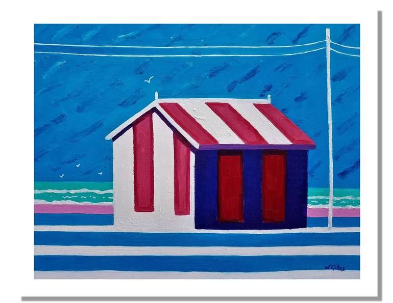 Original Minimalism Landscape Painting by Lesley Giles