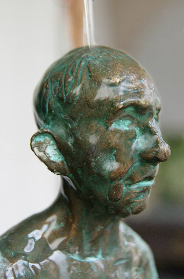 Original Expressionism Water Sculpture by Hanna Kyselova