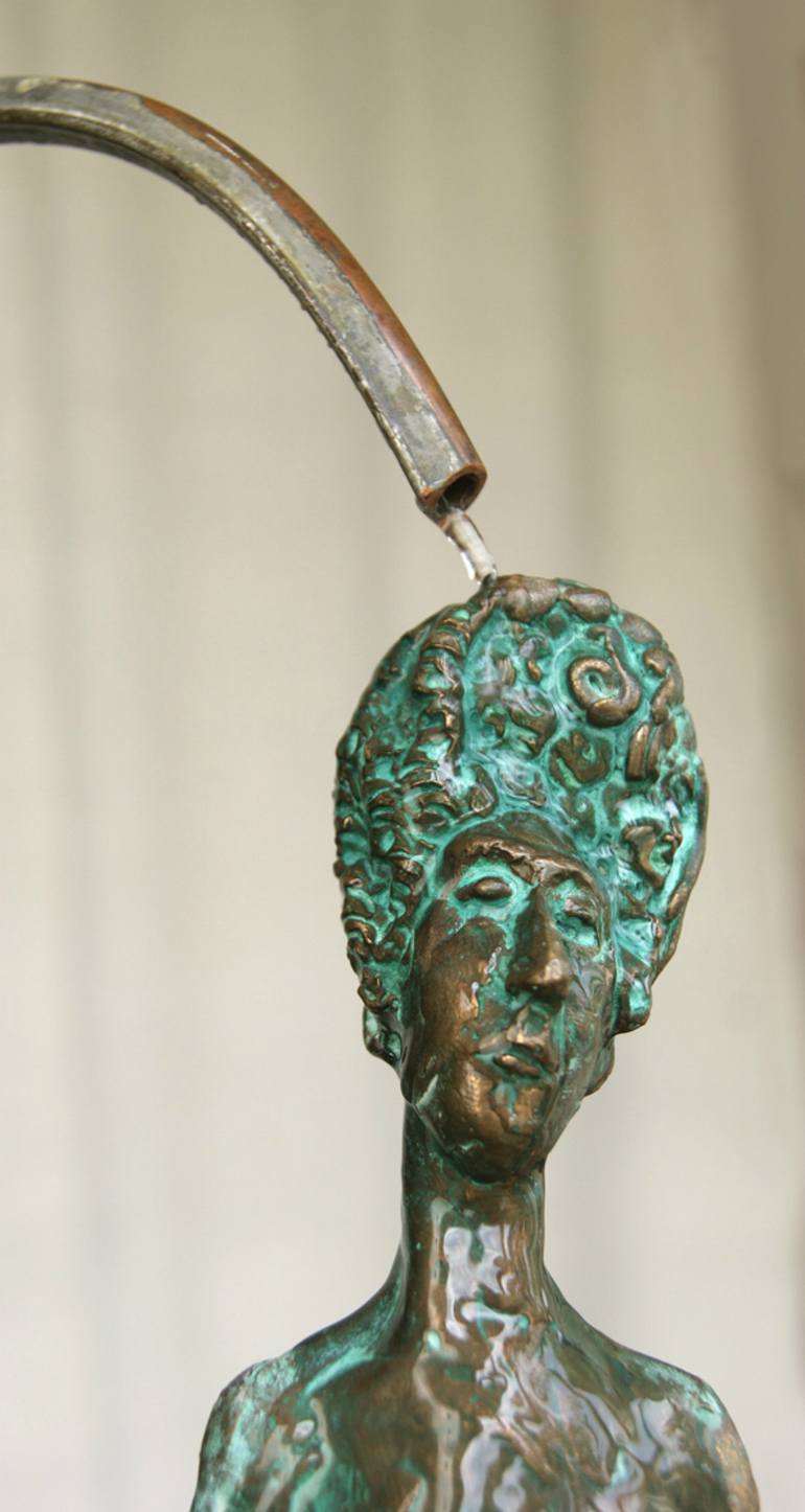 Original Expressionism Water Sculpture by Hanna Kyselova