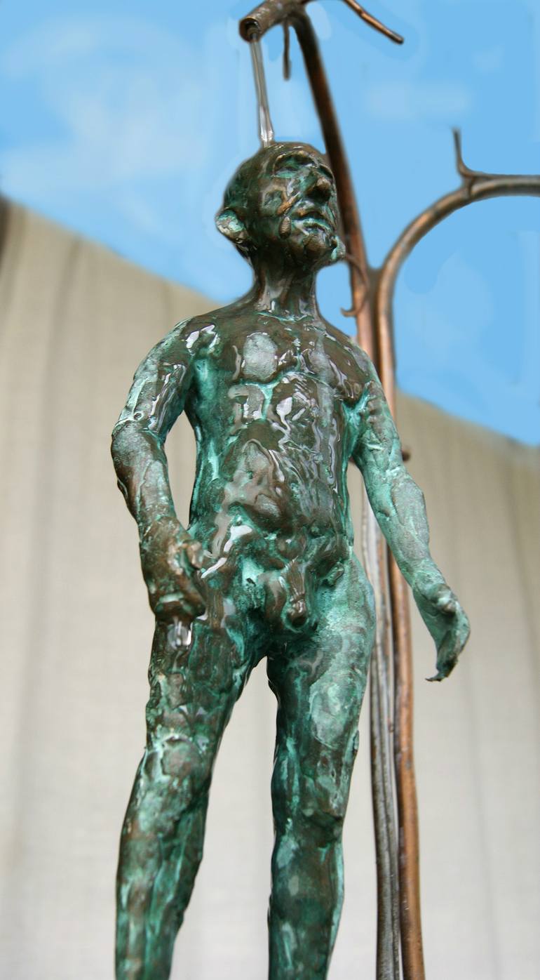 Original Expressionism Water Sculpture by Hanna Kyselova