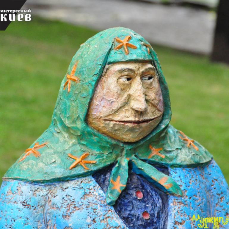 Original People Sculpture by Hanna Kyselova
