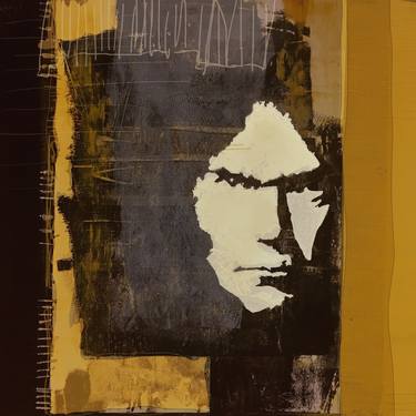 Neil Young abstract style portrait thumb