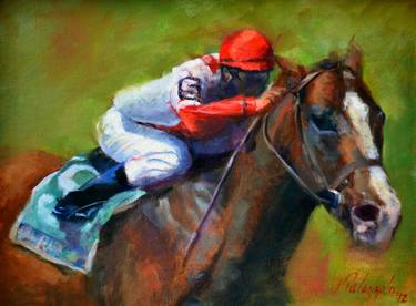 Original Horse Paintings by Joseph Palazzolo