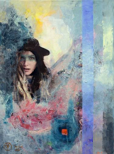 Original Abstract Expressionism Women Paintings by Ira Batt