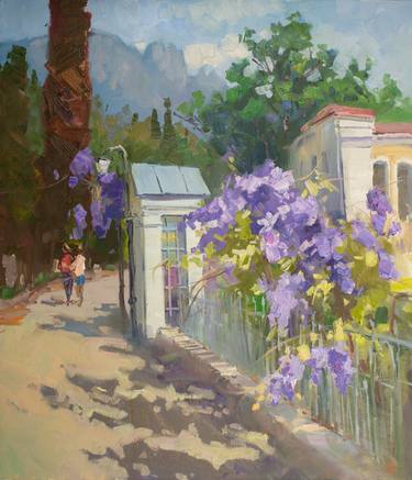 Original Impressionism Landscape Paintings by Hanna Davydchenko