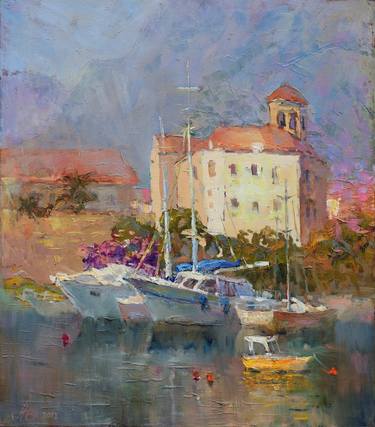 Original Impressionism Landscape Paintings by Hanna Davydchenko