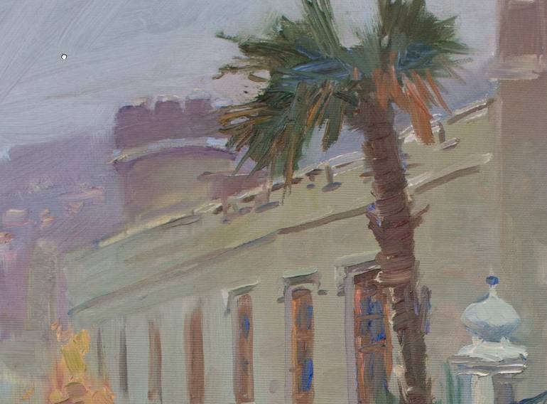 Original Impressionism Landscape Painting by Hanna Davydchenko