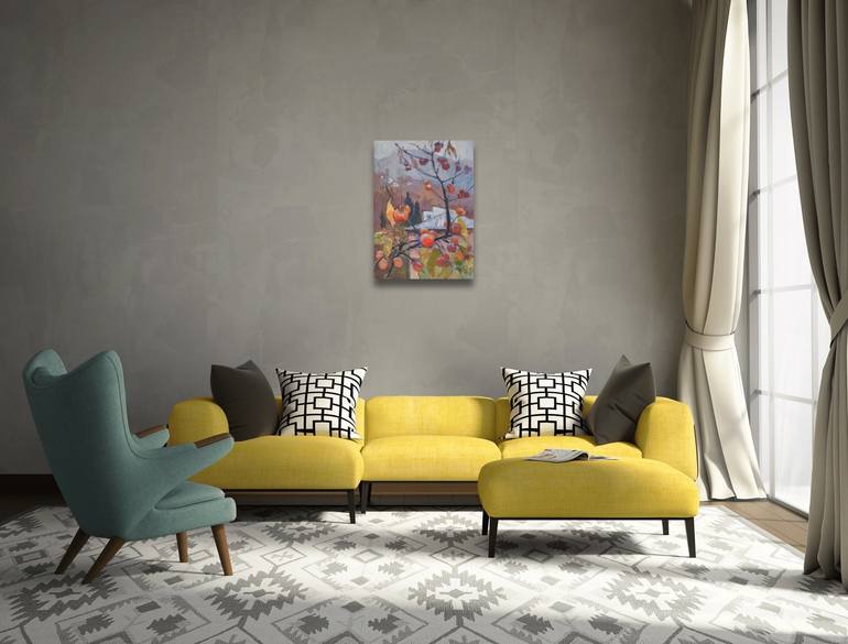 Original Impressionism Landscape Painting by Hanna Davydchenko