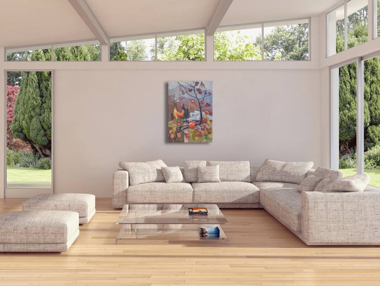 Original Impressionism Landscape Painting by Hanna Davydchenko