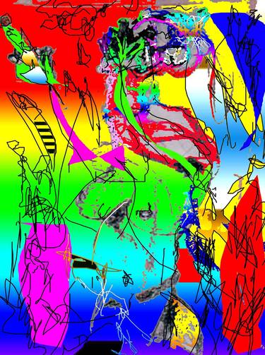 Original Abstract Digital by Vanda Parker