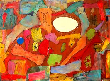 Original Expressionism People Paintings by Vanda Parker