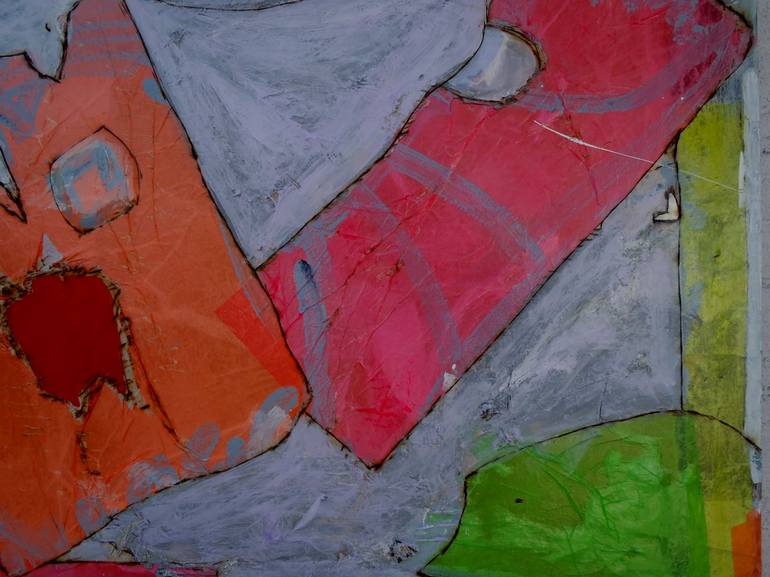 Original Abstract Expressionism Abstract Painting by Vanda Parker